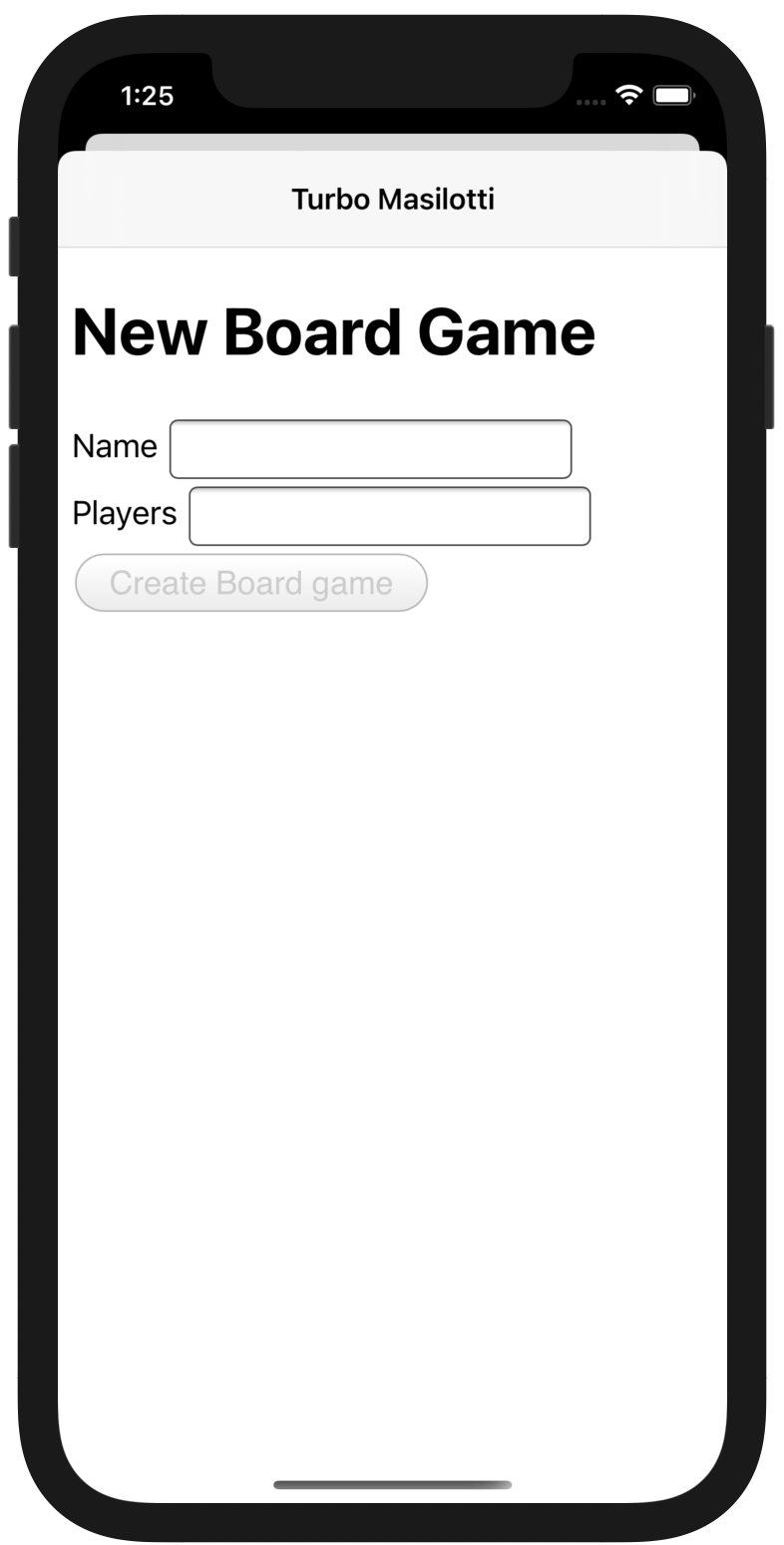 iOS form with the submit button disabled, but it doesn't seem to have actually submitted.